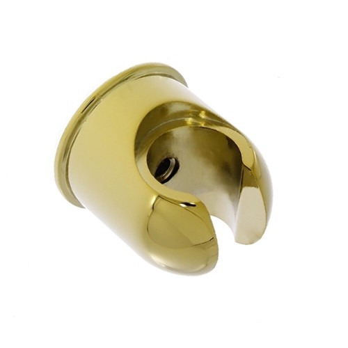 Retro Handbrause Brause Duschkopf aus Messing gold Brauseschlauch Brausehalterun - Bild 3 von 5