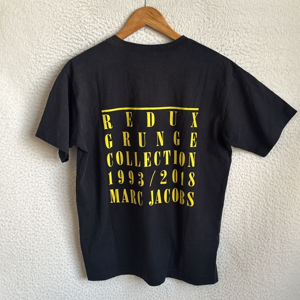 MARC JACOBS -  値下げ！MARC JACOBS  REDUX コレクション　Tシャツ　美品 Marc Jacobs Black Redux Grunge Bootleg T-Shirt Women's XS