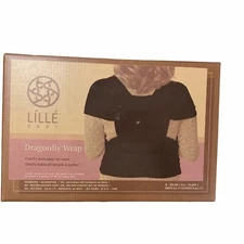 New! LILLEbaby Dragonfly Wrap - Baby Carrier Wrap - Black