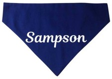 Personalized Dog Bandana Your Dog Cat Name Neckerchief Kerchief Bandana Neckwear