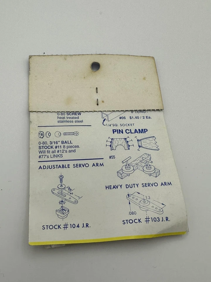 Rocket City Specialties Ball Link 3/16 HD NOS Stock #77E Metric - Image 2 of 2