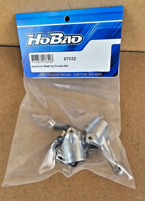Neu Hobao Hyper 7 Achsschenkel Set Aluminium silber RC Auto Upgrade 87032 Modus