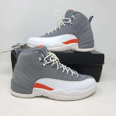 orange and white retro 12