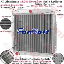 3 Row Aluminum Radiator For 1953-1956 Ford F100 F250 F350 Pickup Truck