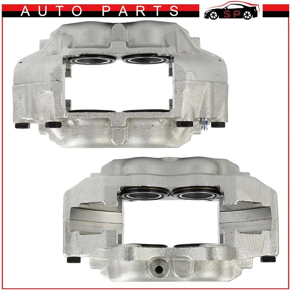2x Front Left Right Side Brake Calipers For 1974-1987 Jaguar XJ6 - Image 4 of 4