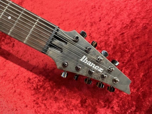 Ibanez Electric Guitar RG9PB-TGF Axe Design Lab Transparent Gray Flat 9-String - Picture 6 of 8