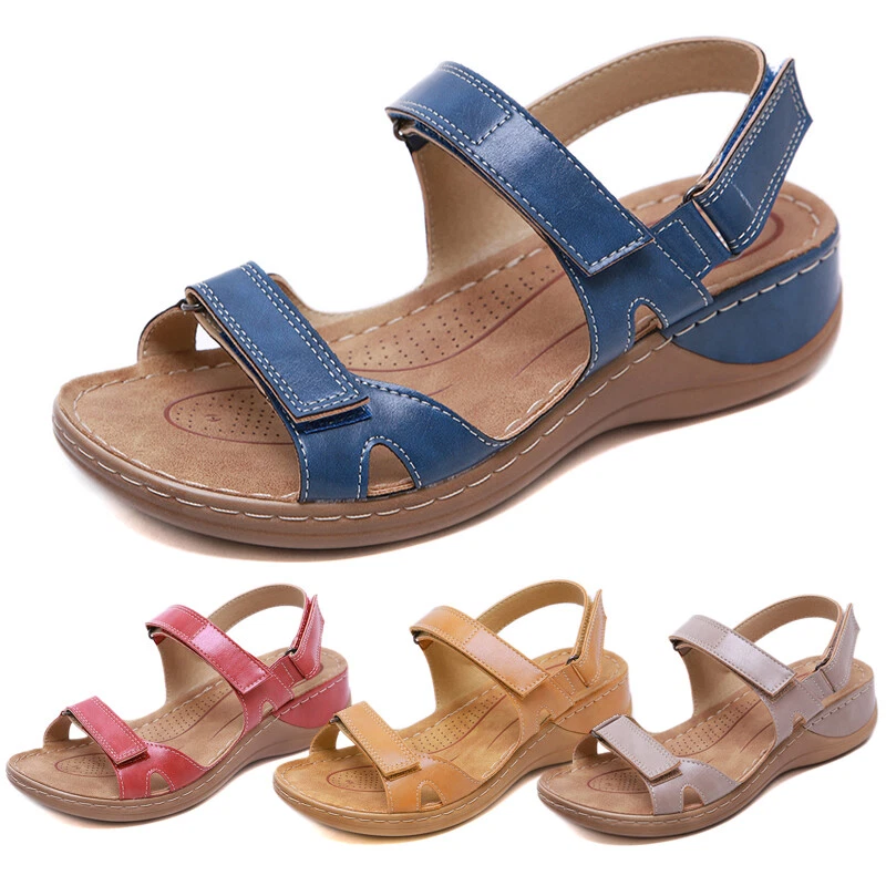 Premium Orthopedic Round Open Toe Sandals Breathable Anti slip