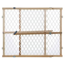 Wooden Baby Gate: Pressure Mount Safety Gate