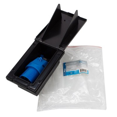PROPLUS 373505BK CEE Aussensteckdose Einspeisestecker 220-240V 16A 3-pol schwarz
