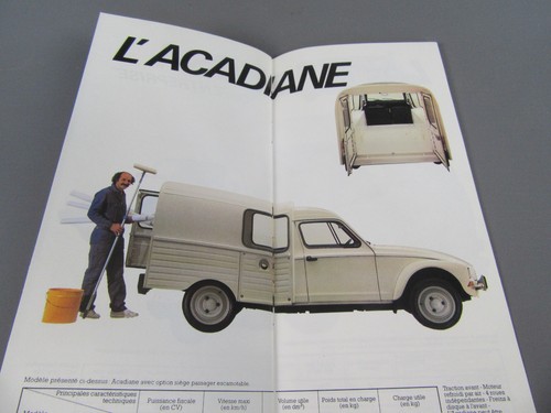 C700 Vintage Range Citroën Year Model 1984 Catalogue Colour 34 Pages - Picture 11 of 13