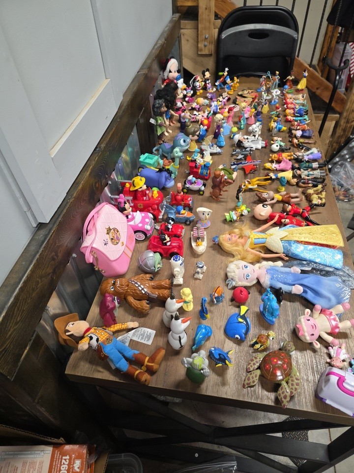 Huge Mixed Lot of 137 Disney Figures