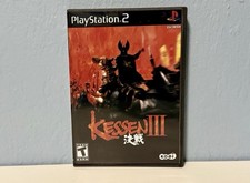 Koei Kessen III Sony PlayStation 2 PS2 *Clean Disc* With Warranty