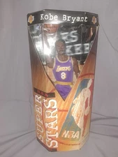 NBA SUPERSTARS 13" KOBE BRYANT FIGURE COURT COLLECTION LA LAKERS 1999 Mattel JVS