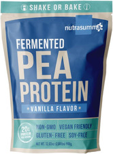 Pea Protein Powder, Vanilla Vegan Flavor, 100 Plant Based, No Artificial Sweete