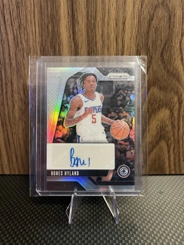 2024-25 Panini Prizm Bones Hyland Signatures Silver Auto #SIG-BHC Clippers!!