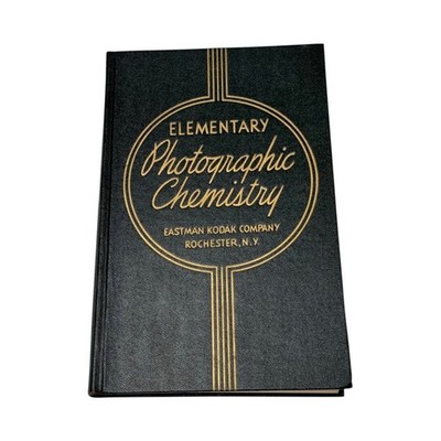 Eastman Kodak Elementary Photographic Chemistry HC Book 1941 Vintage Photography