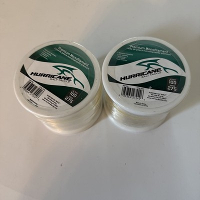 Hurricane HCM-100 Saltwater Monofilament Fishing Line 100lb 275yds 2 Pack