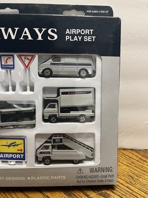 Rare Daron/Realtoy US Airways Retired Livery Airport Playset 757