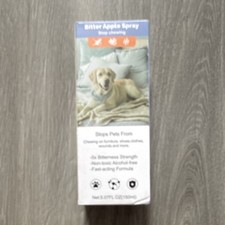 Spray pomme amère entraînement pour animaux de compagnie spray dissuasif à mâcher 5,07 fl oz transparent