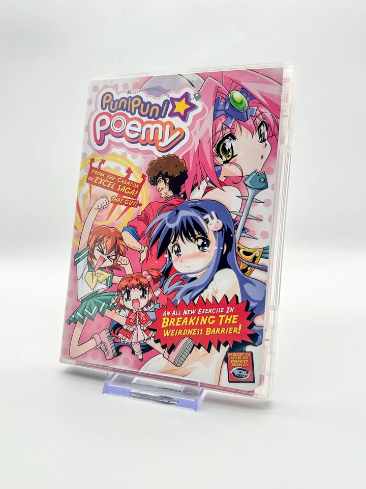Puni Puni Poemy Vol.1 DVD (ADV Films, 2004) CIB MINT w/ Patch & Poster –Rare OOP - Image 2 of 4