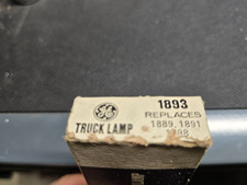 GE 1893 Miniature Lamp Light Bulb (Pack of 7) MADE IN USA 1891 1889 1898