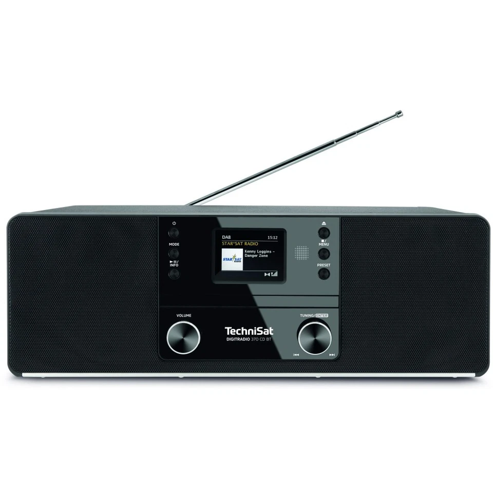 TechniSat DigitRadio 370 CD BT - DAB + Radio mit CD, Bluetooth & USB, schwarz - Bild 2 von 4