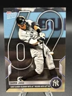 Aaron Judge HR Homerun 62 Sets AL Record 2022 Topps Now Card #1012