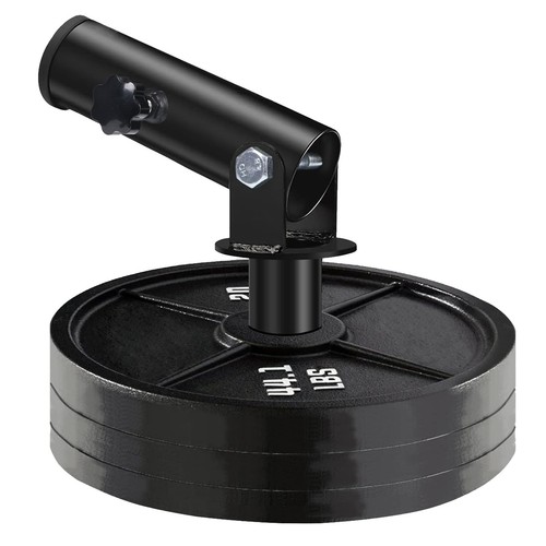 T Bar Row Landmine Attachment for 1" 2" Olympic Barbell Bars, 360° Swivel Lan...