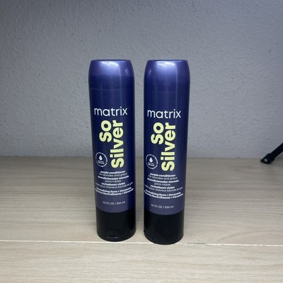 Lot Of 2 Matrix - So Silver, Purple Conditioner 10.1 fl oz