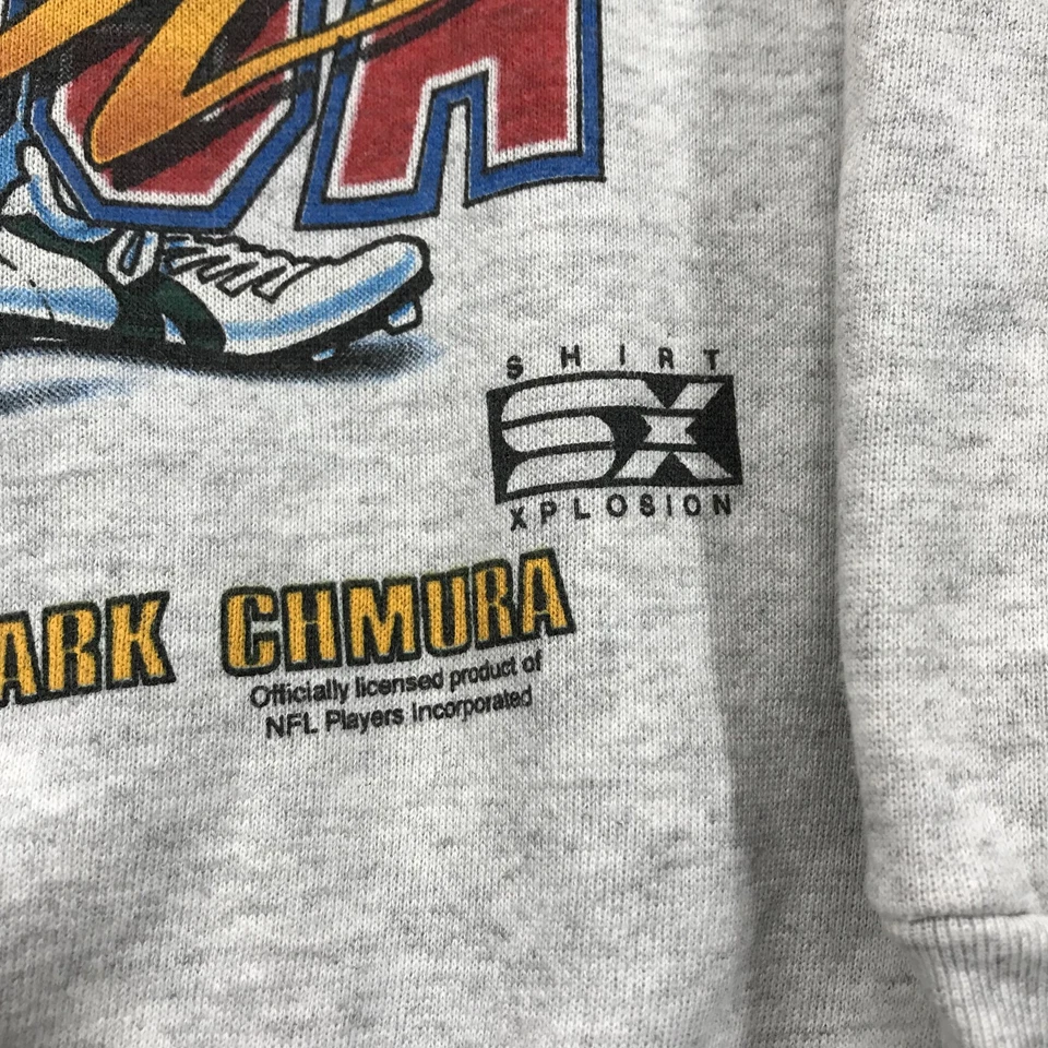 Sudadera DE COLECCIÓN Green Bay Packers Para Hombres 2XL Titletown Caricatura Cuello Redondo Años 90 Foto 4 de 4