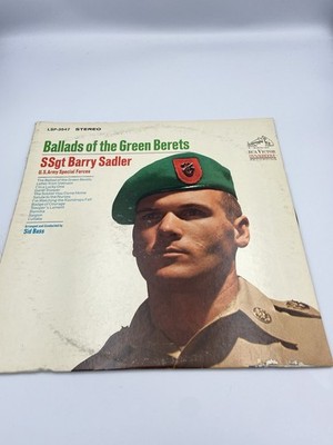 Ballads of the Green Berets 1966 Vinyl LP LSP 3547