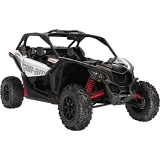 Black/Silver New Ray Toys Can-Am Maverick X3 1:18 Scale UTV Replica