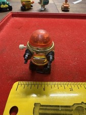 Vtg 1978 Tomy Lost In Space White Knob Wind Up Robot Red Top Miniature Toy USA