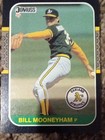 Photo of 1987 Donruss #302 Bill Mooneyham RC Oakland Athletics Baseball Card