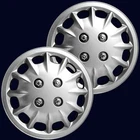 2 UNIVERSAL FIT 13" INCH CAR WHEEL TRIMS COVERS REPLACEMENT R13 HUB CAPS SET