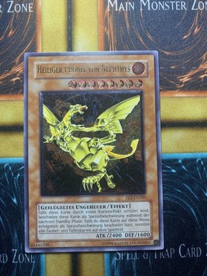 Yu-Gi-Oh FET-DE005 Heiliger Phönix von Nephthys Ultimate Rare