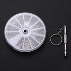 600 PCS Electronic Screw Assortment Glasses Screws Sunglasses Repair