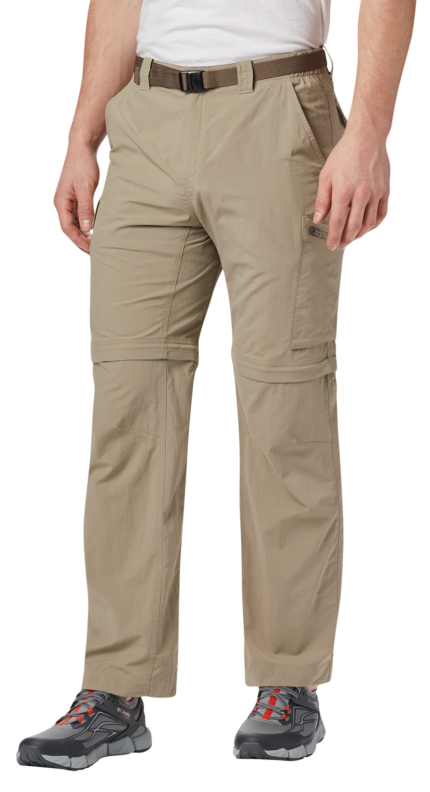 Columbia AM8004 Silver Ridge Convertible Pants for Men - Tusk - 38x32 3290₽