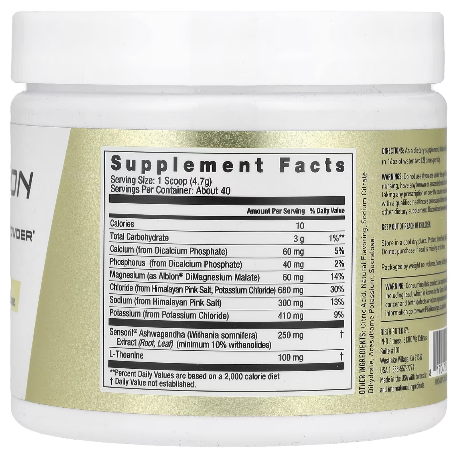 2 X JYM Supplement Science, Hydration, Electrolyte Powder, Pina Colada, 6.6 oz (
