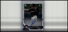 2018 Bowman Chrome #CPA-BHE Brayan Hernandez Prospects Autographs