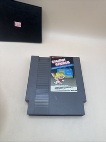 Chubby Cherub (Nintendo NES) Authentic Game Cart Only - 5 Screw - NEAR MINT 