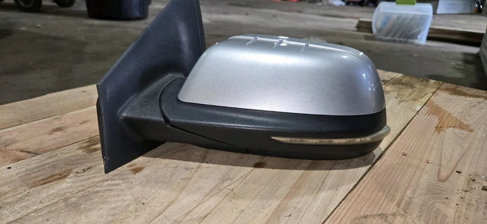 Espejo retrovisor izquierdo Ford Edge 2011-2014 plateado punto ciego Foto 2 de 4