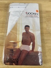 Vintage Jockey Classic Brief 100 Combed Cotton Brief Style 1 - 2007, Brand New