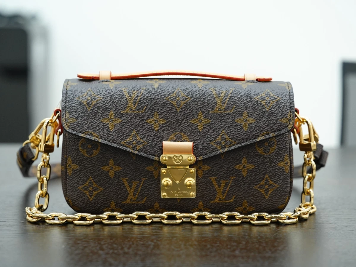 Louis Vuitton Pochette PVC Exterior Bags & Handbags for Women for