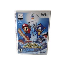 Mario & Sonic Olympic Winter Games Sega Nintendo Wii Game Complete Tested W/Case