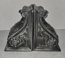 SPI San Pacific INT'L Bookends Heavy SOLID BRASS 
