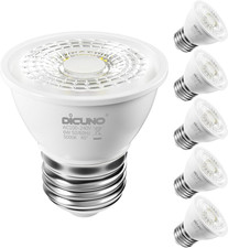 PAR16 LED Bulb 60W Equivalent, 6W Short Neck Spotlight Bulb, 660Lumen, 5000K Day