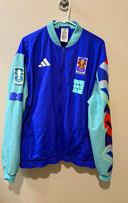 FIFA Adidas Volunteer Zip-Up Jacket l Multicolor with Dallas patch