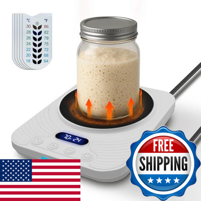Xoermioy Sourdough Starter Warmer Precise Thermostat 70-110F Intelligent Memory
