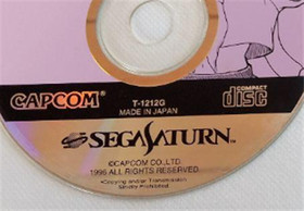 Sega Saturn Software Street Fighter ZERO 2 No Case With Manual Tested Used 1996